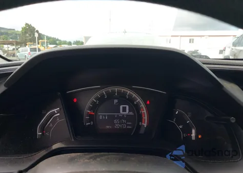 2017 Honda Civic Lx from USA, damaged, VIN 19XFC2F58HE001870